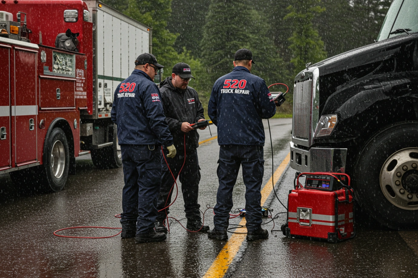 Truck 24/7 Roadside Assistance Service Tucson