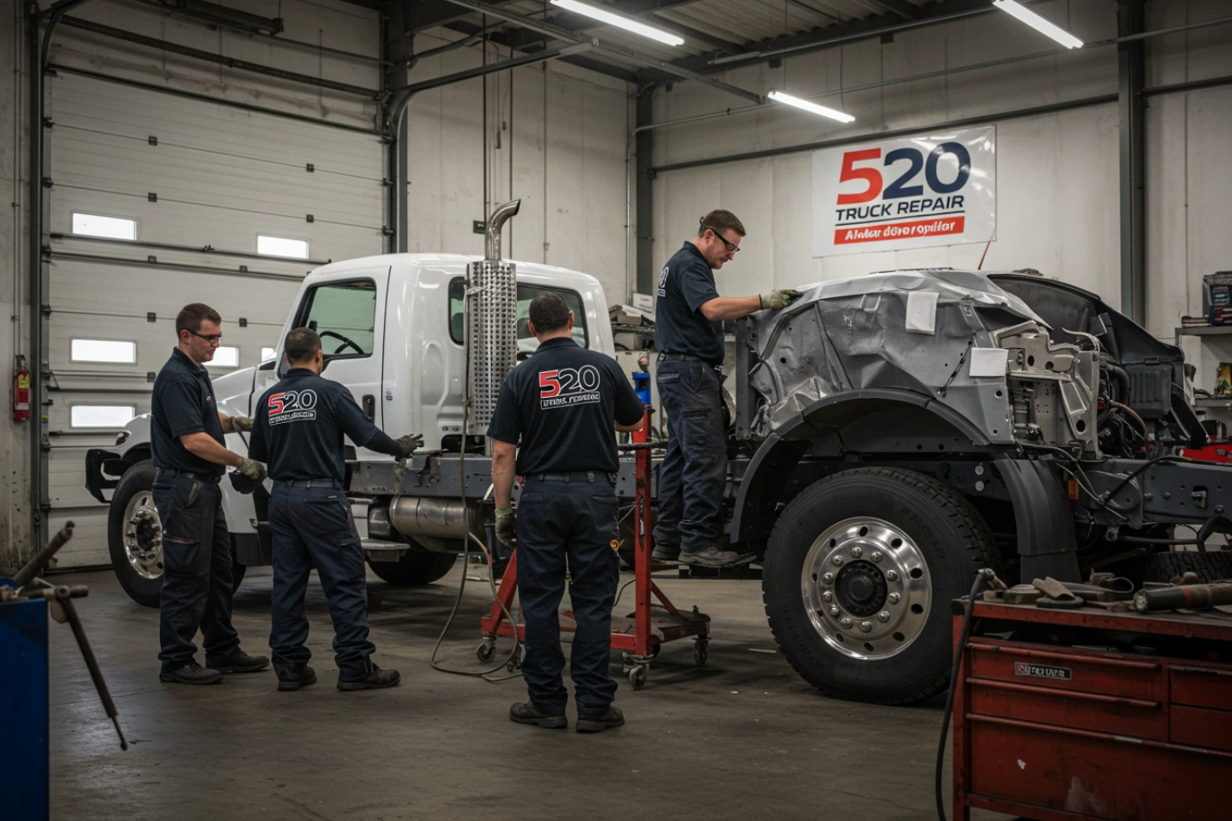 Truck Tire, Bodywork and Structural Service in Tucson